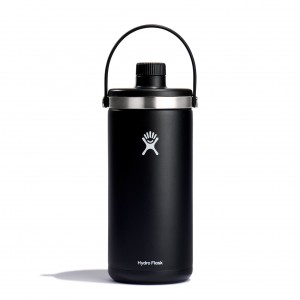 Hydro Flask 128 oz Oasis Czarne | SY9462370