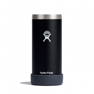 Hydro Flask 12 oz Slim Cooler Cup Czarne | KO3158649