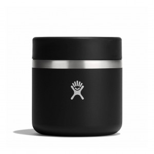 Hydro Flask 20 oz Insulated Food Jar Czarne | KE8540136