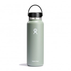 Hydro Flask 20 oz Szerokie Mouth Agave | VD2936514