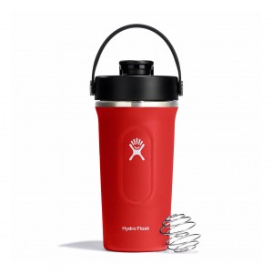 Hydro Flask 24 oz Insulated Shaker Bottle Goji | BA6147295