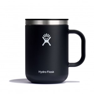 Hydro Flask 24 oz Mug Czarne | OF5234709