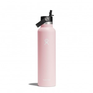 Hydro Flask 24 oz Standard Mouth with Flex Straw Cap Trillium | CU1297453