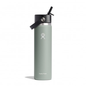 Hydro Flask 24 oz Wide Mouth with Flex Straw Cap Agave | AG0148675