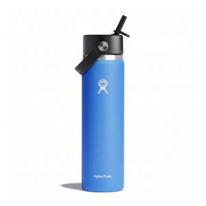 Hydro Flask 24 oz Wide Mouth with Flex Straw Cap Cascade | GC3468210