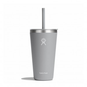 Hydro Flask 28 oz All Around™ Tumbler with Straw Lid Birch | DS9386142