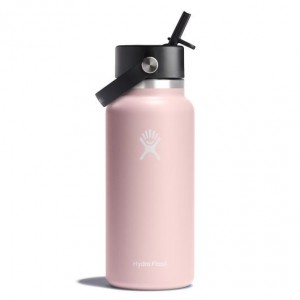 Hydro Flask 32 oz Wide Mouth with Flex Straw Cap Trillium | NL9387126