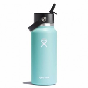 Hydro Flask 32 oz Wide Mouth with Flex Straw Cap Dew | ZF3069145