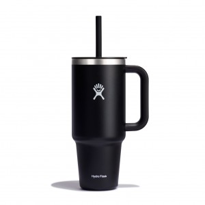 Hydro Flask 40 oz All Around™ Travel Tumbler Czarne | DM8735190