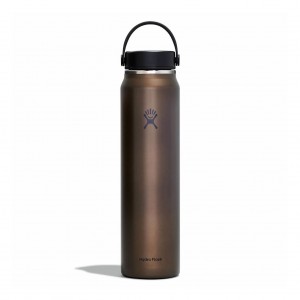 Hydro Flask 40 oz Lightweight Wide Mouth Trail Series™ Obsidian | LA6491357