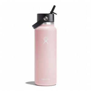Hydro Flask 40 oz Wide Mouth with Flex Straw Cap Trillium | OC0637894