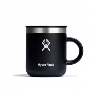Hydro Flask 6 oz Mug Czarne | HJ3978521