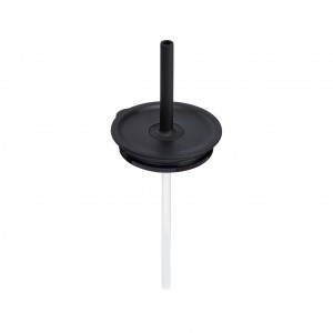Hydro Flask Medium Press-In Straw Lid Czarne | EI8694120