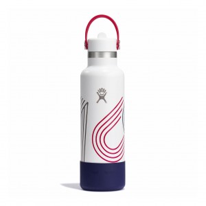 Hydro Flask USA 21 oz Standard Mouth with Flex Straw Cap | IJ0864357